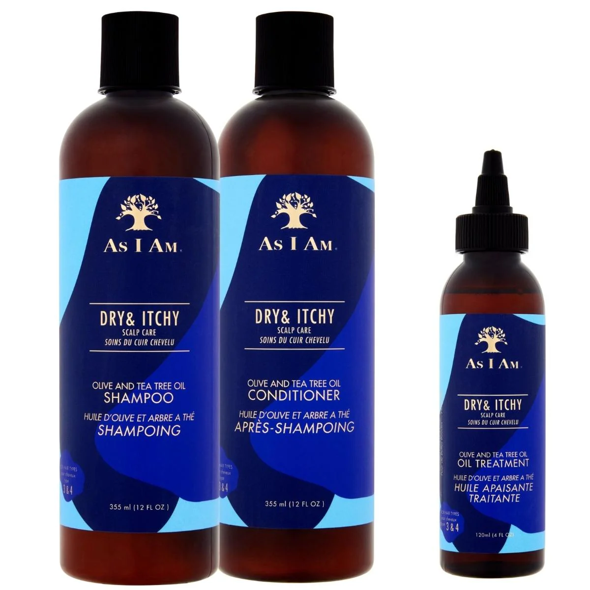 As I Am - Dry & Itchy - PACK Wash Day Sensitive - 3 produits