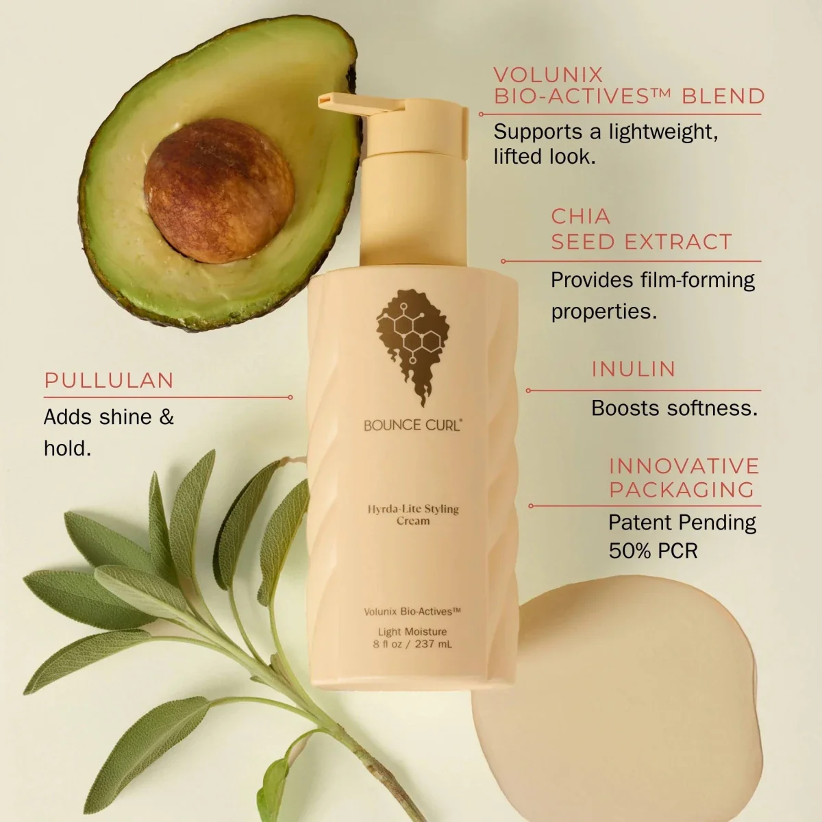 Bounce Curl • Hydra-Lite Styling Cream (crème coiffante) - Image 4