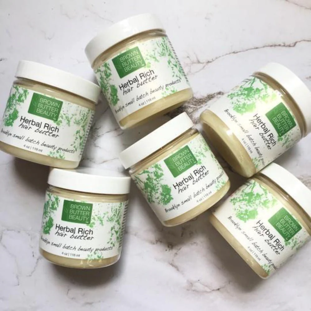 Brown Butter Beauty - Herbal Rich Hair Butter (baume pour cheveux) - Image 4