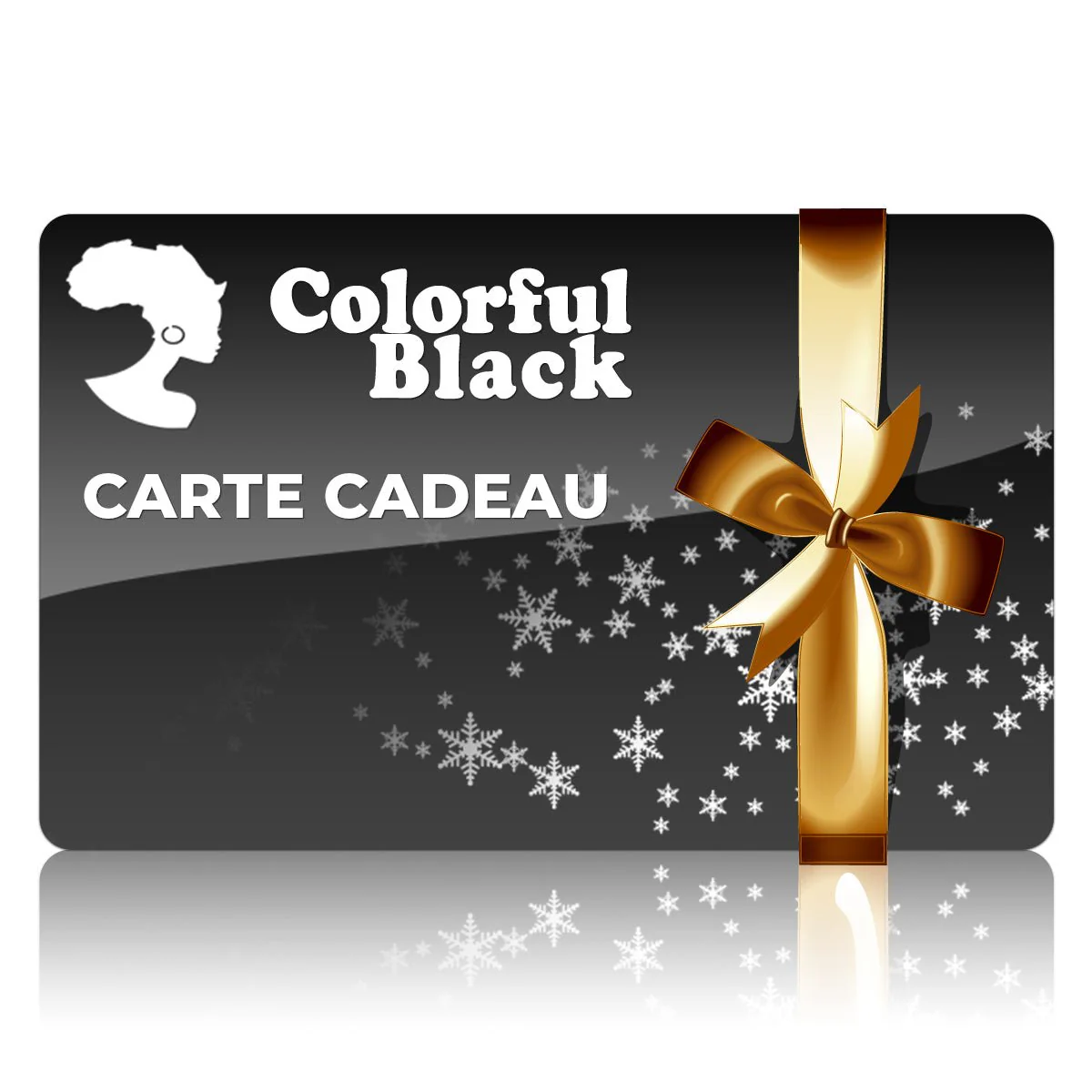 Carte cadeau Colorful Black