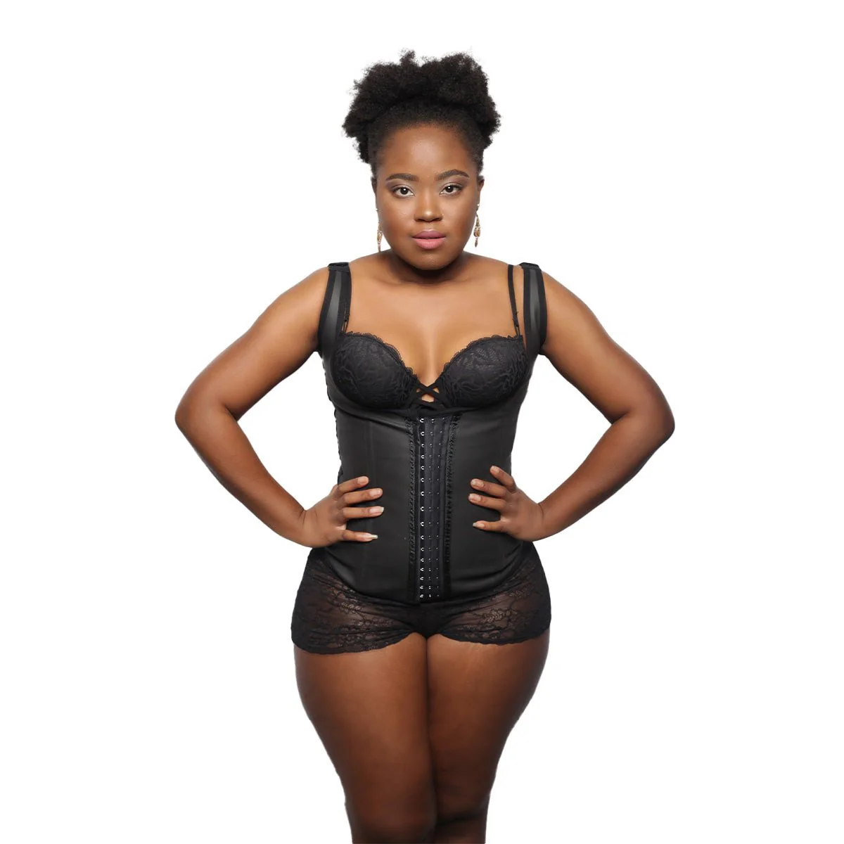 Body Shaper - Veste Gainante en Latex (4017) - Image 4