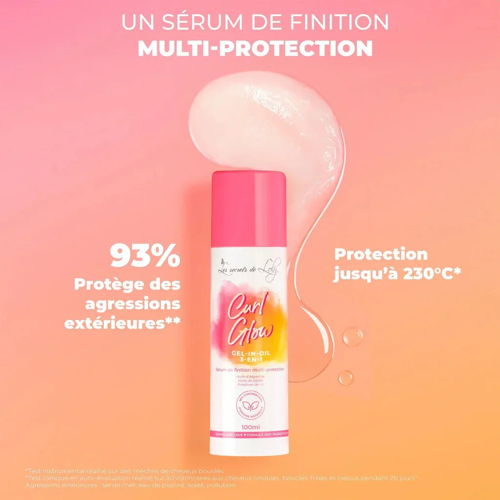 Les Secrets de Loly - Curl Glow (protecteur thermique / sérum de finition) - Image 4