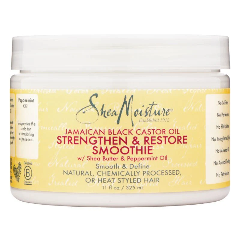 Shea Moisture - Jamaican Black Castor Oil Smoothie (Crème coiffante)