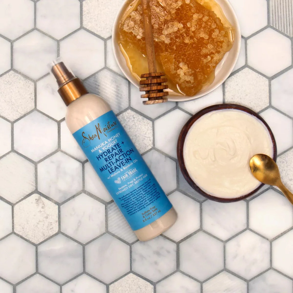 Shea Moisture - Manuka Honey & Yogurt - Leave-in Conditioner - Image 3