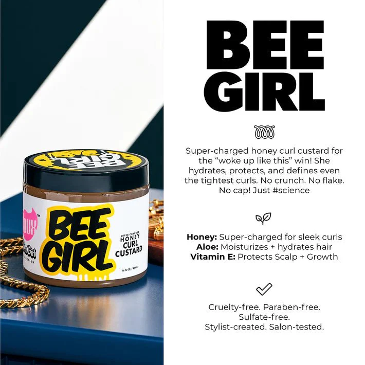 The Doux - Bee Girl Curl Custard (gelée fixation forte) - Image 3
